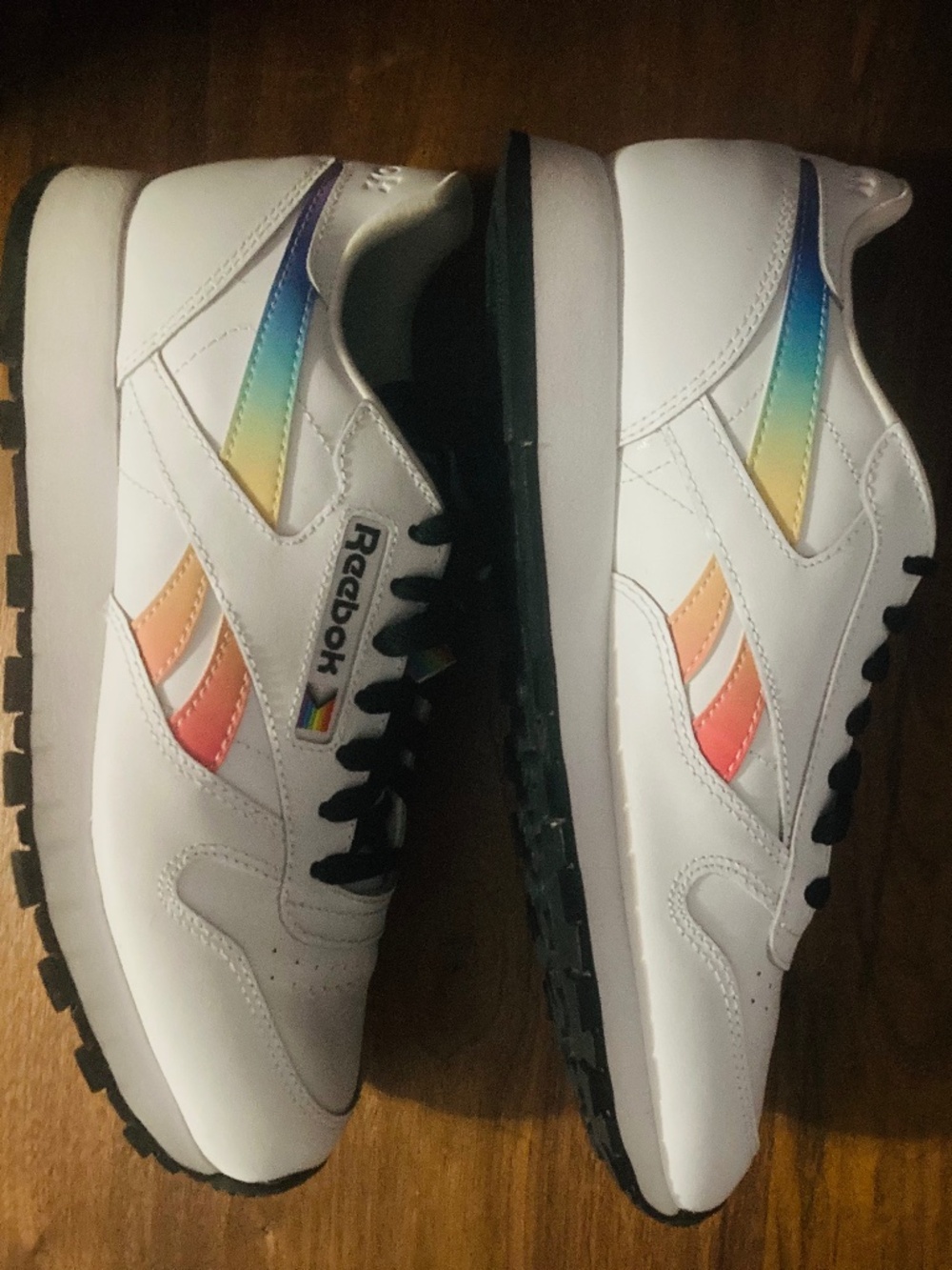 Reebok Pride Sneakers Mens 7/Womens 8.5